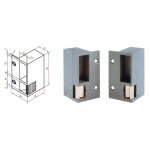 Gche lectrique en applique -  rupture gauche alu 90 metalux