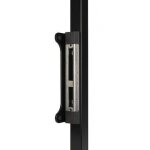 G�che � encastrer en inox pour serrure fortylock - profils carr�s locinox
