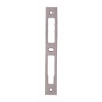 G�che inox pour serrure � p�ne dormant et 1 / 2 tour - �paisseur 6 mm - 4106 metalux