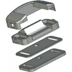 G�che isy pour profil aluminium pour recouvrement de 0 � 13 mm jpm