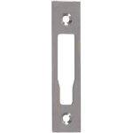 Gâche metalu. inox 50x42 ep. 2mm Gâche metalu. inox 50x42 ep. 2mm