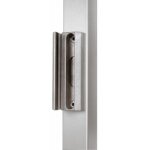 G�che pour serrure de portail lakq 40, profil carr� � partir de 40 mm, coloris vert