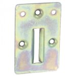 G�che pour seuil et linteau pour serrure volet ce zingu�e tirard