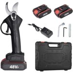 Gagafeel scateur lectrique sans fil 48 vf (21v) rechargeable , scateur coupe branche lagage + 2 x ...