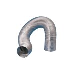 Gaine aluminium semi - rigide d125 l3m - unelvent - 820190