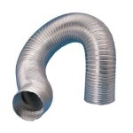 Gaine semi - rigide aluminium, classement m0, d 80 mm