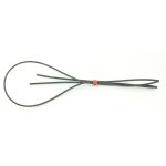 Gaine thermoretractable 2. 4 mm noir retreint 2:1 longueur 1. 20 m