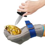Gants anti coupure niveau 9 gant anti coupure cuisine gant  huitre avec gant en coton et couteau  hutres ...