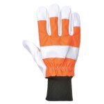 Gants b�cheron protection tron�onneuse classe 0 portwest a290 orange 10