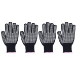 Gants résistants à la chaleur, 4 pièces, mitaines anti - brûlure résistantes aux hautes températures ... Gants résistants à la chaleur, 4 pièces, mitaines anti - brûlure résistantes aux hautes températures ...