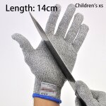 Gants de cuisine anti - coupure, protection du travail, abattage et tuer les poissons, jardin, pe, hutres ...