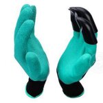 Gants de jardinage avec 4 griffes main protection grip dig plant boue plage sable