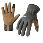 Gants de jardinage ext�rieurs - antid�rapants, tactiles, r�sistants aux perforations, cuir microfibre ...
