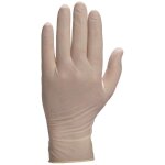 Gants jetables - latex - protection produits chimiques - v1310 - t7 / 8 delta plus