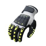 Gants de scurit mcaniques tpr, anti - coupure, anti - vibration, anti - crasement, anti - collision, ...