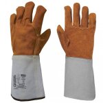 Gants soudeur euroweld 250 taille 11 croute de bovin manchette 15 cm Gants soudeur euroweld 250 taille 11 croute de bovin manchette 15 cm