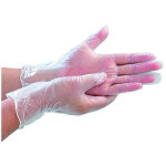 Gants vigor en vinyle blanc, jetables, 100 pi�ces, taille s