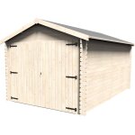 Garage bois gamache - 14. 24 m? - 2. 98 x 4. 78 x 2. 56 m - 28 mm Garage bois gamache - 14. 24 m? - 2. 98 x 4. 78 x 2. 56 m - 28 mm