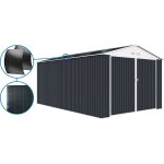 Garage mtal   houston  - 18, 56 m avec panneau solaire - anthracite