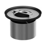 Garde d'eau inox pour siphon de cours haut - 400 mm - europoint aco