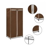 Garde - robe marron 75x50x160 cm
