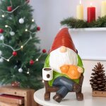 Garden gnome statue funny resin drinking coffee rocking chair waterproof outdoor garden decoration for ... Garden gnome statue funny resin drinking coffee rocking chair waterproof outdoor garden decoration for ...