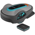 Gardena sileno life tondeuse � gazon robot batterie noir, bleu et gris