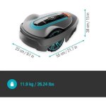 Gardena tondeuse  gazon robotise smart sileno city 400 m2