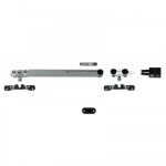 Garniture porte coulissante - 1 amortisseur - 40 kg - softclose rob