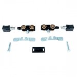 Garniture pour rail invisible xperta porte coulissante bois max 100 kg - fixation manuelle - 2 arr�ts ...