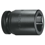 Gedore douille impact 1 / 2 , forme longue 17 mm - kr 19 17