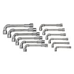 Gedore jeu de 12 cls  pipe dbouche 6 pans, 8 - 19 mm - 25 pk - 012