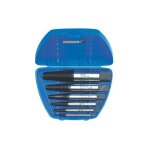 Gedore jeu d'extracteurs de goujons m3 - m18 - 8551 - 55