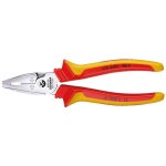 Gedore pince universelle renforce vde avec manchon d'isolation 180 mm - vde 8250 - 180 h
