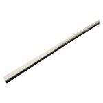 Geko coussin bouchon rigide en pvc avec brosse / joint de porte auto - adhsif, empche les courants ...