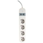 Gembird tsl - ps - s4u - 01 - w prise d'alimentation smart 4 sortie(s) ca type e 1, 5 m 3 3880 w blanc ... Gembird tsl - ps - s4u - 01 - w prise d'alimentation smart 4 sortie(s) ca type e 1, 5 m 3 3880 w blanc ...