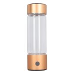 Gnrateur d'eau hydrogne 410ml, 1200  1400ppb, tasse d'eau riche en hydrogne avec tuyau d'inhalation ...