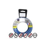 Generique - bobine fil electrique flexible 1, 5mm bleu sans halogne 20m