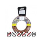 Generique - bobine fil electrique flexible 1, 5mm marron sans halogne 5m