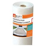 G�otextile - grift - 1m x 40m - 100 gr / m - poly�thyl�ne haute t�nacit� - feutre textile perm�able