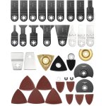 Gerg - lot de 100 outil multifonction oscillant, lame de scie cscillante compatible avec fein multimaster ...