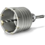 Gerg - scie cloche trpan bton 82 mm sds plus couronne carotteuse foret  beton marbre brique pierre ...