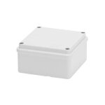 Gewiss gw44204 bote de drivation visse couvercle bas 100x100x50mm gris ip56