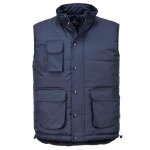 Gilet bodywarmer de froid portwest classic bleu marine xs