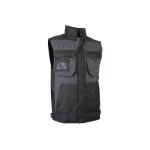 Gilet bodywarmer de travail matelass gris / noir 2058 sable - lma