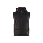 Gilet � capuche sans manches blaklader doubl� gris fonc� l