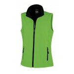 Gilet sans manches softshell femme result vert / noir l