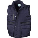 Gilet sans manches de travail matelass� result bleu marine m