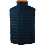 Gilet de travail haute visibilit� fidji 3 r�versible - orange et bleu - taille xl delta plus