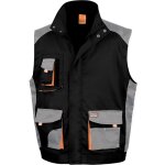 Gilet de travail sans manches multipoches result lite noir / gris xxl